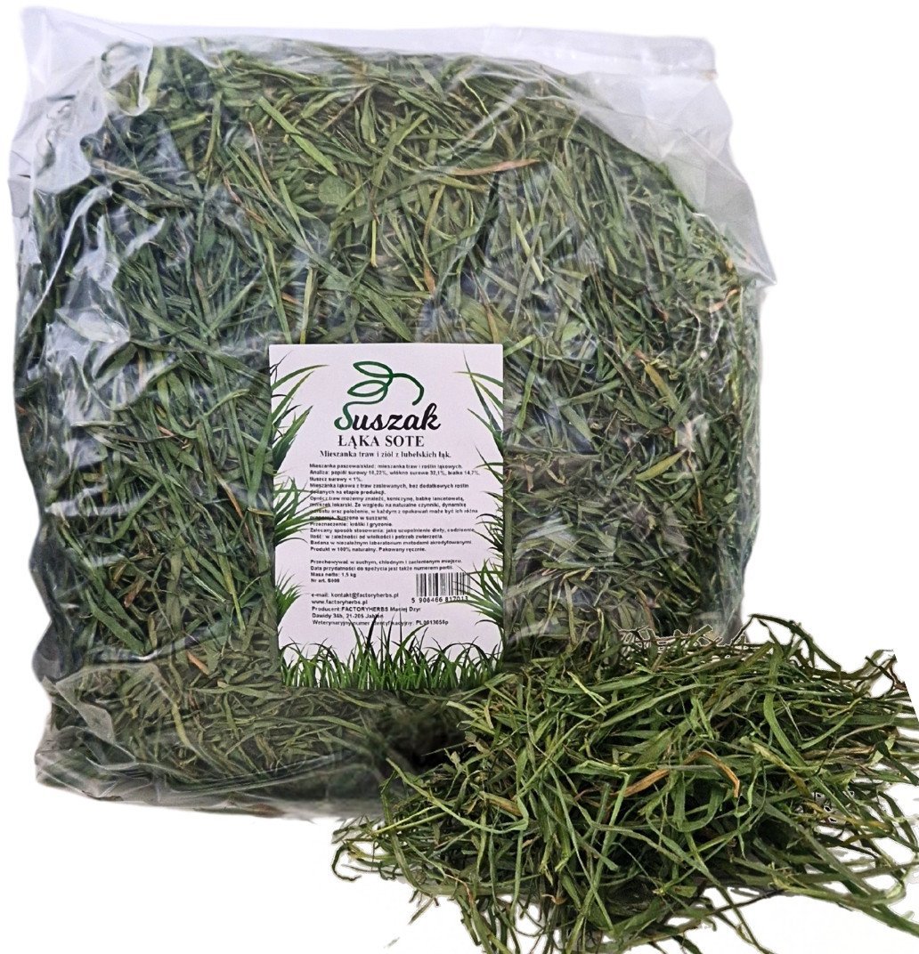 FACTORYHERBS Suszak łąka sote (Zbiór2025) 1500g