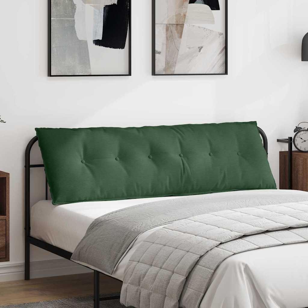 vidaXL Poduszka na plecy Zielona poduszka dżunglowa 160 x 50 cm