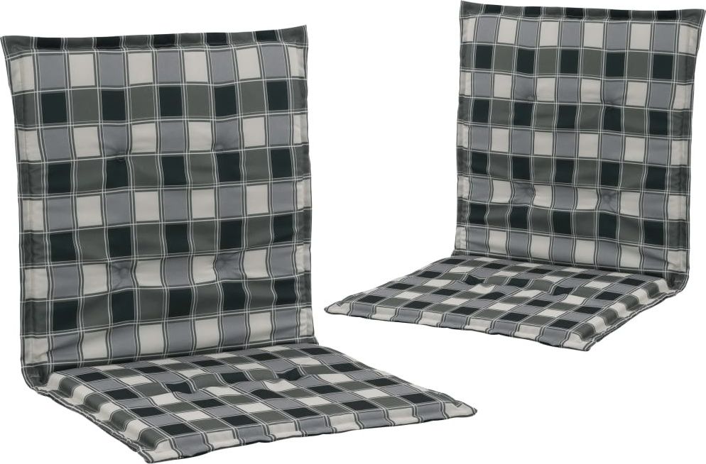 vidaXL VidaXL Poduszki na krzesła ogrodowe, 2 szt., kolorowe, 100x50x3 cm