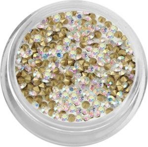 Bass Cosmetics Cyrkonie opalizujące spiczaste jubileryjne do montażu / Bass Cosmetics