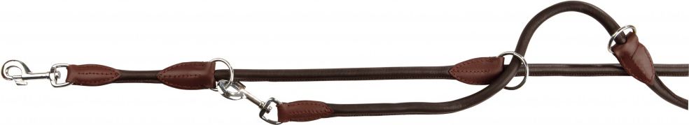 Trixie Smycz Active regulowana - Brązowa 0.8 cm S-M