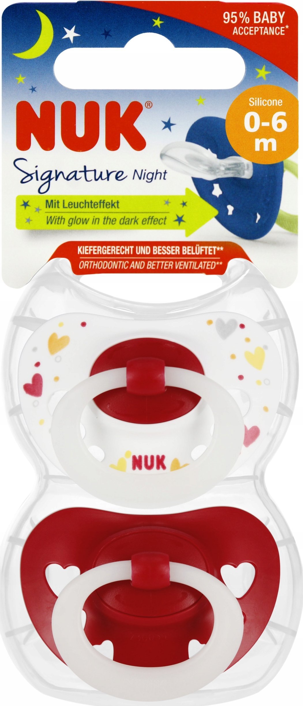 NUK SMOCZEK USP 2EL 0-6M CZE NIGHT 10175270 1/6