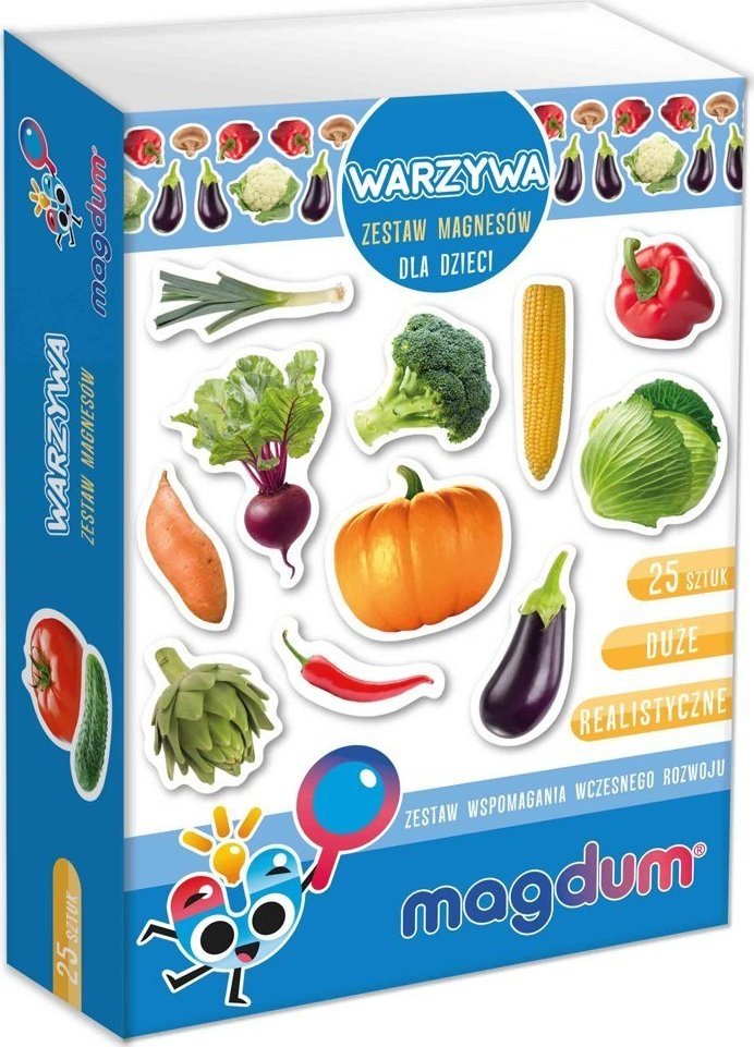 Maksik Magnesy Warzywa MV 6032-12