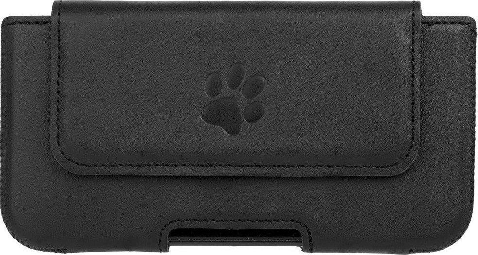 Surazo Kabura na pasek skórzana Belt Case - Costa Czarny - Łapa Nokia 7.2