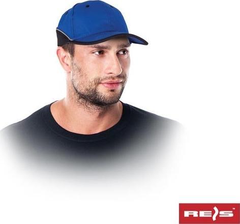 R.E.I.S. Czapka z daszkiem niebiesko-czarny CZFMN