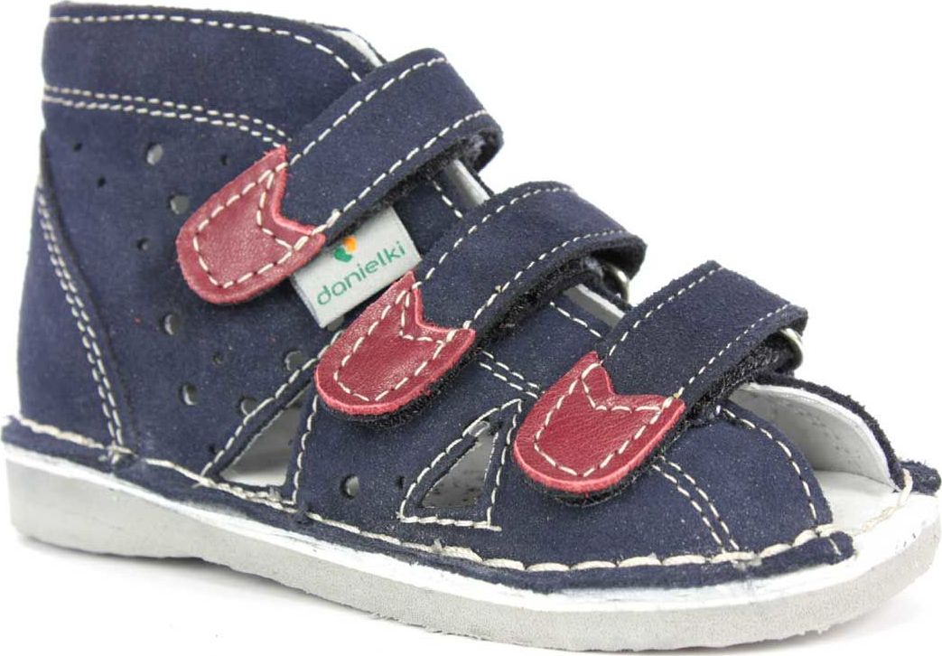 Danielki Obuwie dziecięce Danielki S104 profilaktyczne granatowy 20
