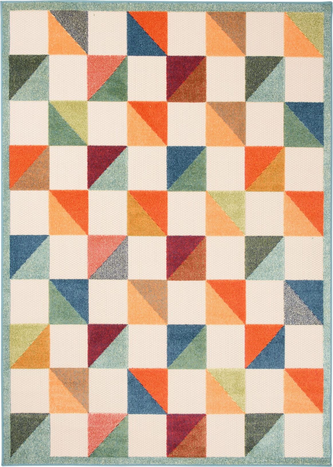 Carpetpol Dywan nowoczesny sznurkowy ED53A CREAM AVENTURA FVP (1.20*1.70)