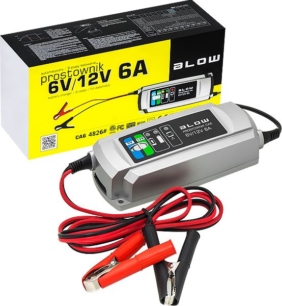 Blow Prostownik 6V-12V/6A - Ładow. akum - 5900804068433