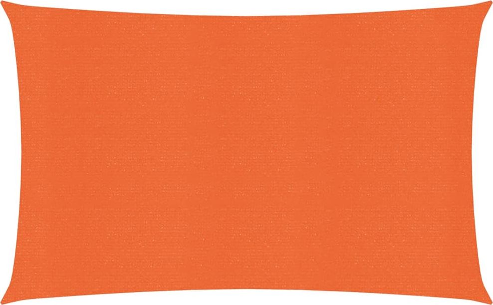 vidaXL Żagiel przeciwsłoneczny, 160 g/m, pomarańcz, 2,5x4,5 m, HDPE