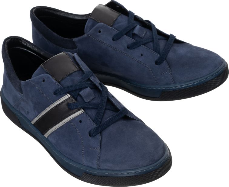 Rovicky Sznurowane buty męskie z naturalnej skóry nubukowej Rovicky 42