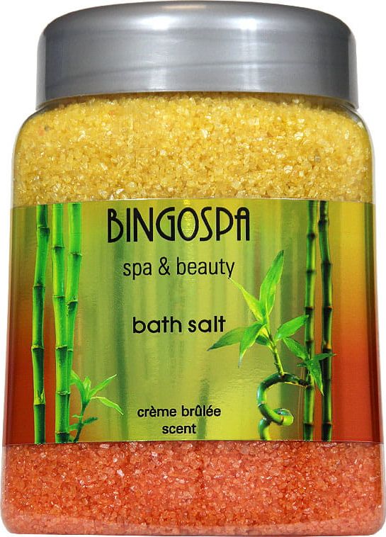 BingoSpa Sól do kąpieli Spa&Beauty Crème brûlée 850g
