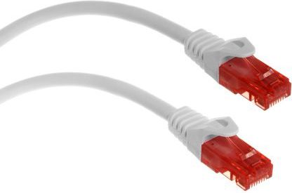 Maclean RJ-45/RJ-45, kat.6, U/UTP, biały, 3m (MCTV-303W)