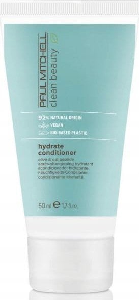 PAUL MITCHELL Paul Mitchell, Clean Beauty Hydrate, Vegan, Hair Conditioner, For Nourishing, 50 ml For Women
