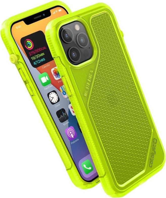 Catalyst Catalyst Etui Vibe iPhone 12 Pro Max żółty przeźro
