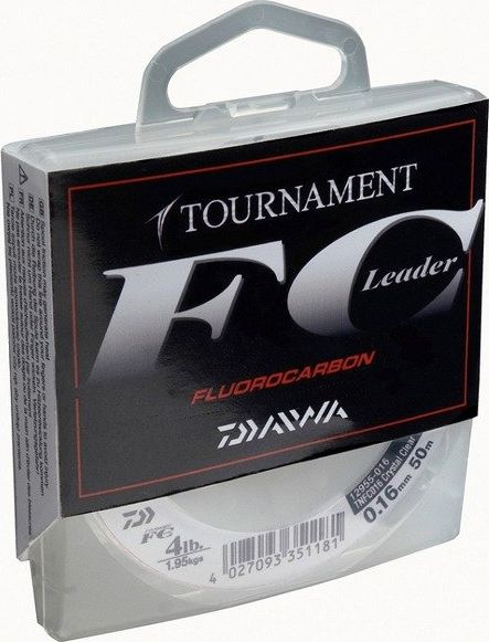 Daiwa 12955-020 - DAIWA TOURNAMENT FLUOROCARBON 0,20/50m uniwersalny