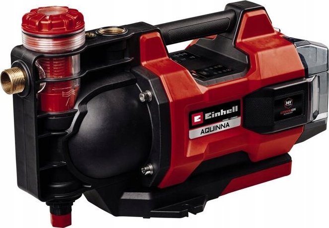 Einhell cordless garden pump AQUINNA 18/30 F LED, 18 volts (red/black, without battery and charger)