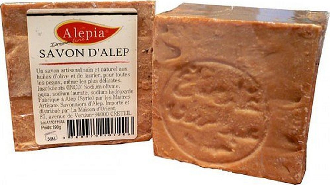 Alepia Mydło 1% Oleju Laurowego 99% Oliwy z Oliwek 190g