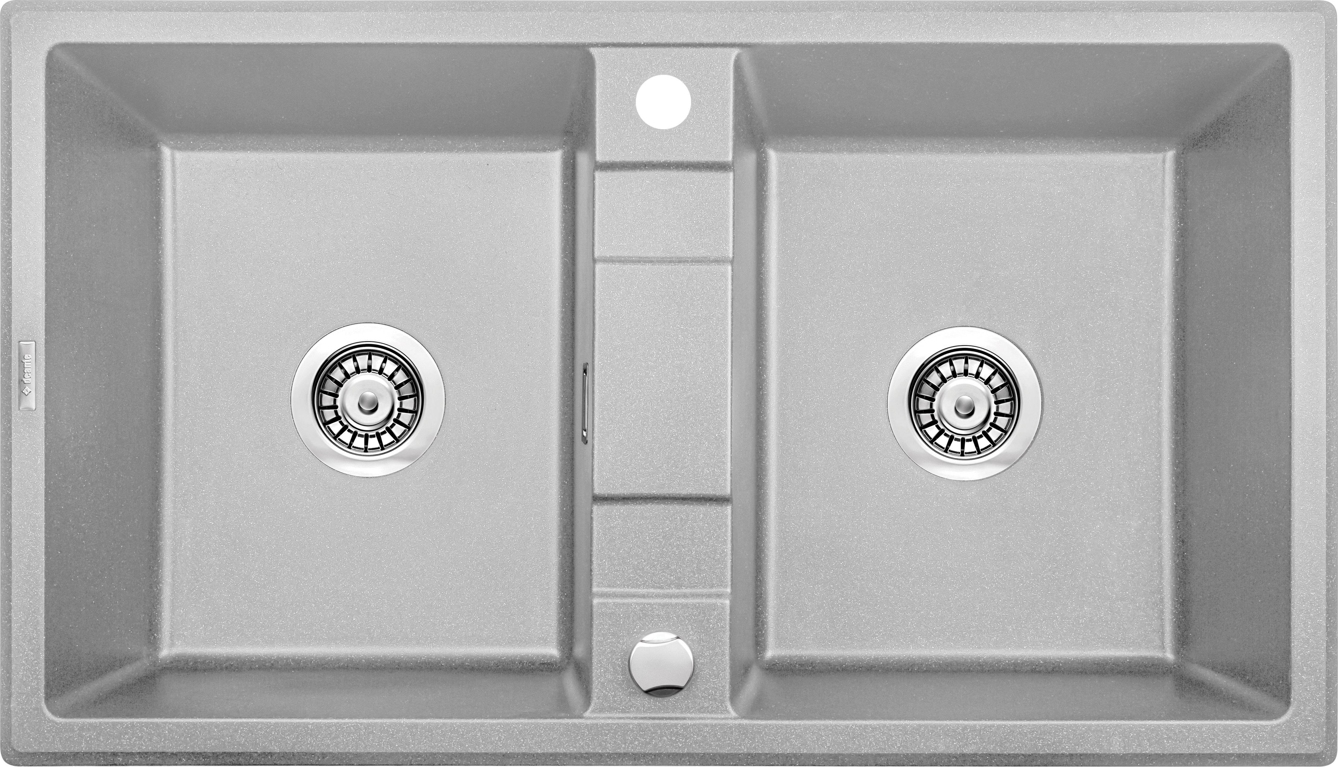 Zlewozmywak Deante Eridan Szary Met.granit (ZQE_S203)