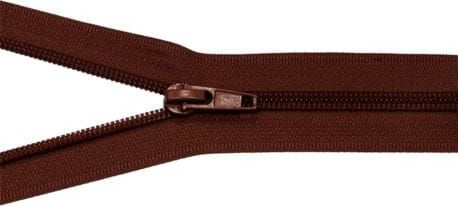 Kacperek Zamek błyskawiczny #5 Rozdzielczy 85cm Brąz 5szt