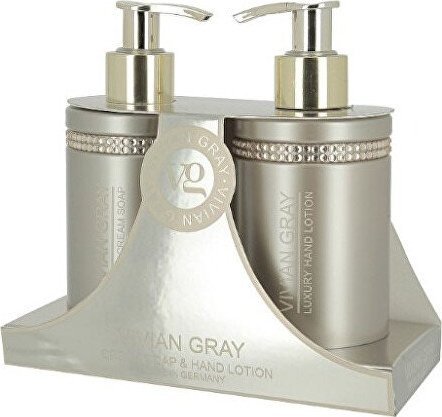 Vivian Gray Crystals Set Vivian Gray: Grey Crystals, Softening, Shower Gel, For All Skin Types, 250 ml + Grey Crystals, Hydrating, Body Lotion, 250 ml