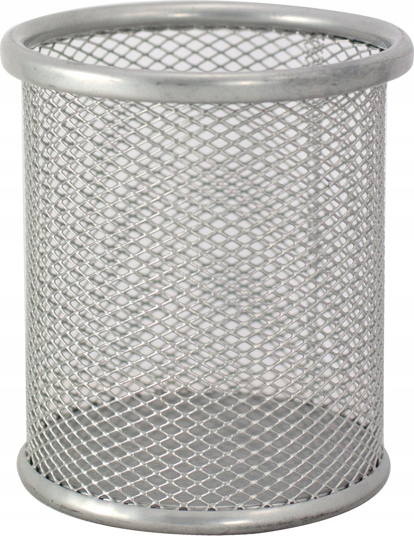 Teka Przybornik na długopisy metalowy srebrny MEMOBE