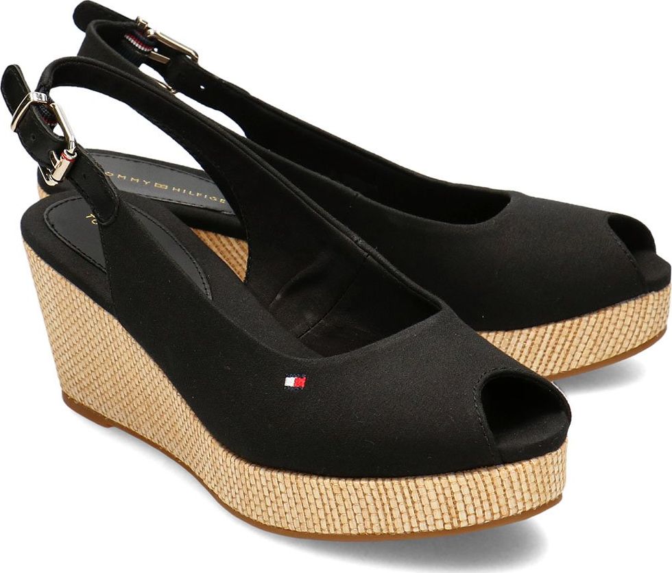 Tommy Hilfiger Tommy hilfiger - Sandały Damskie - FW0FW04788 BDS 37