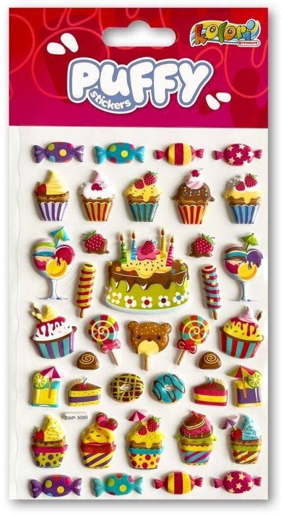 Naklejki puffy Sweets