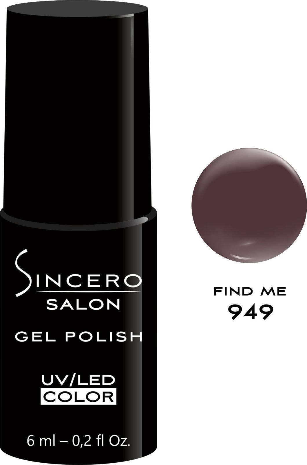 Ineza Gelinis nagų lakas Sincero Salon 6 ml