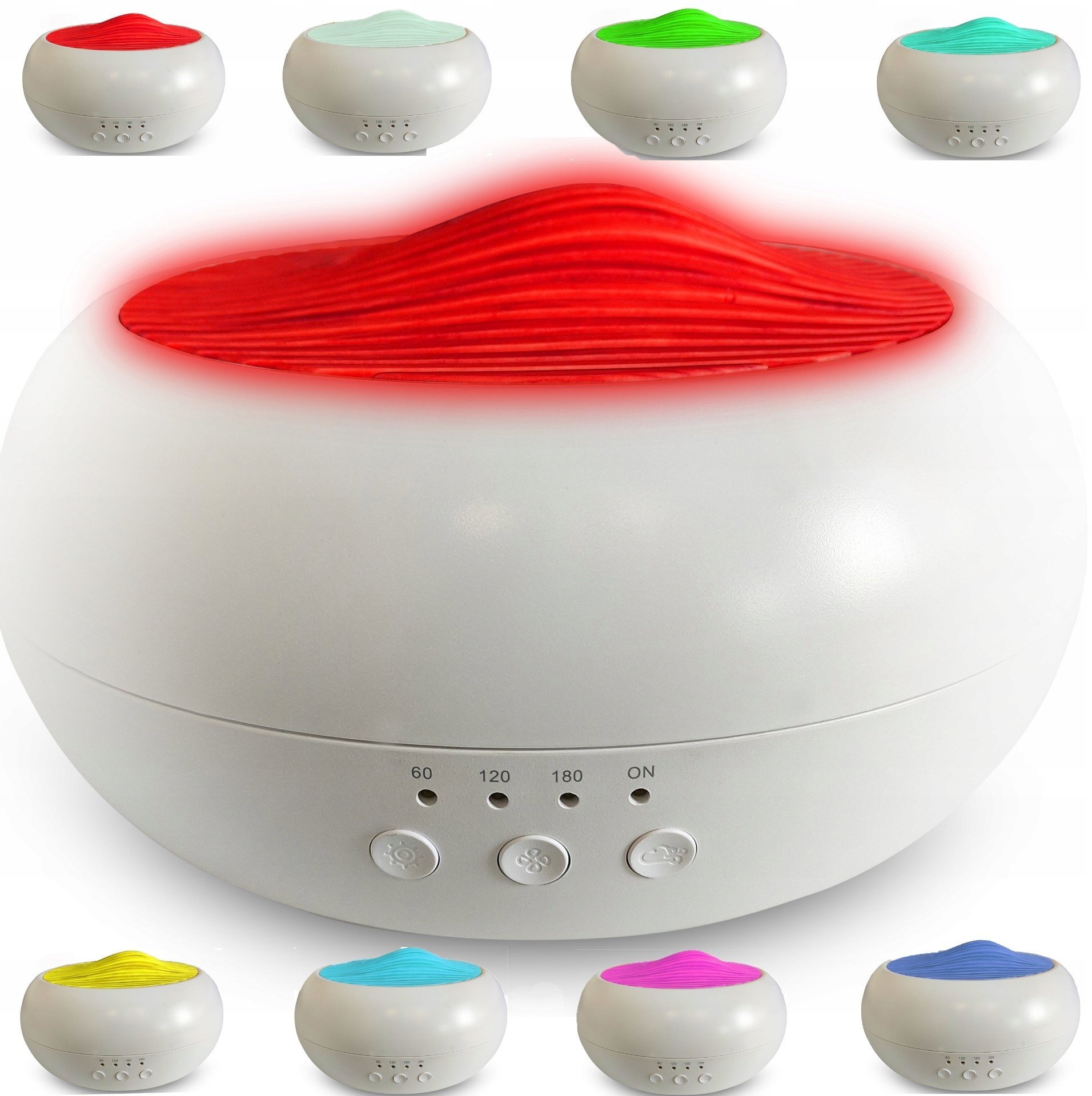 NAWILŻACZ POWIETRZA DYFUZOR ZAPACHOWY LAMPKA LED