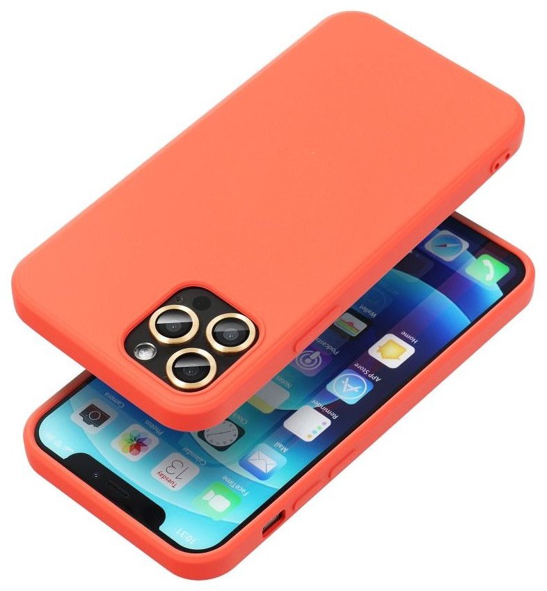 Futerał SILICONE do IPHONE 16e (SE 4 2025) brzoskwiniowy