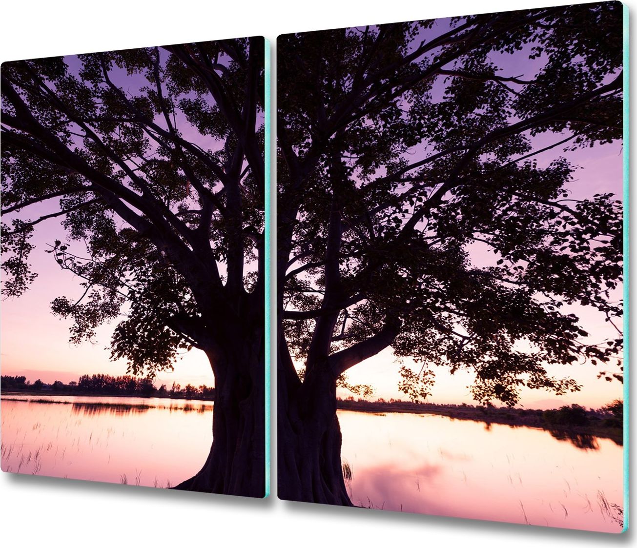 Deska do krojenia Tulup szklana 52x30cm 2szt.