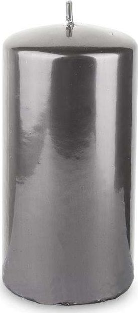 Pigmejka Świeca ozdobna lustro grafitowa