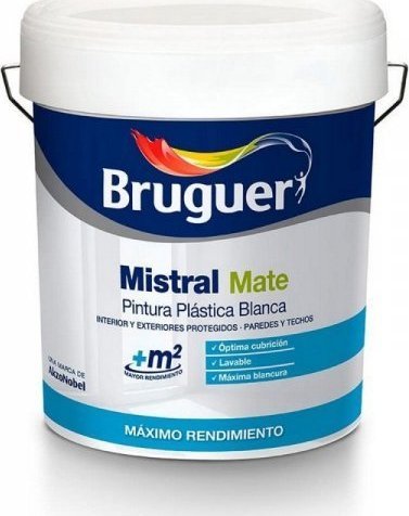 Bruguer Farba Bruguer 5586672 Biały 15L