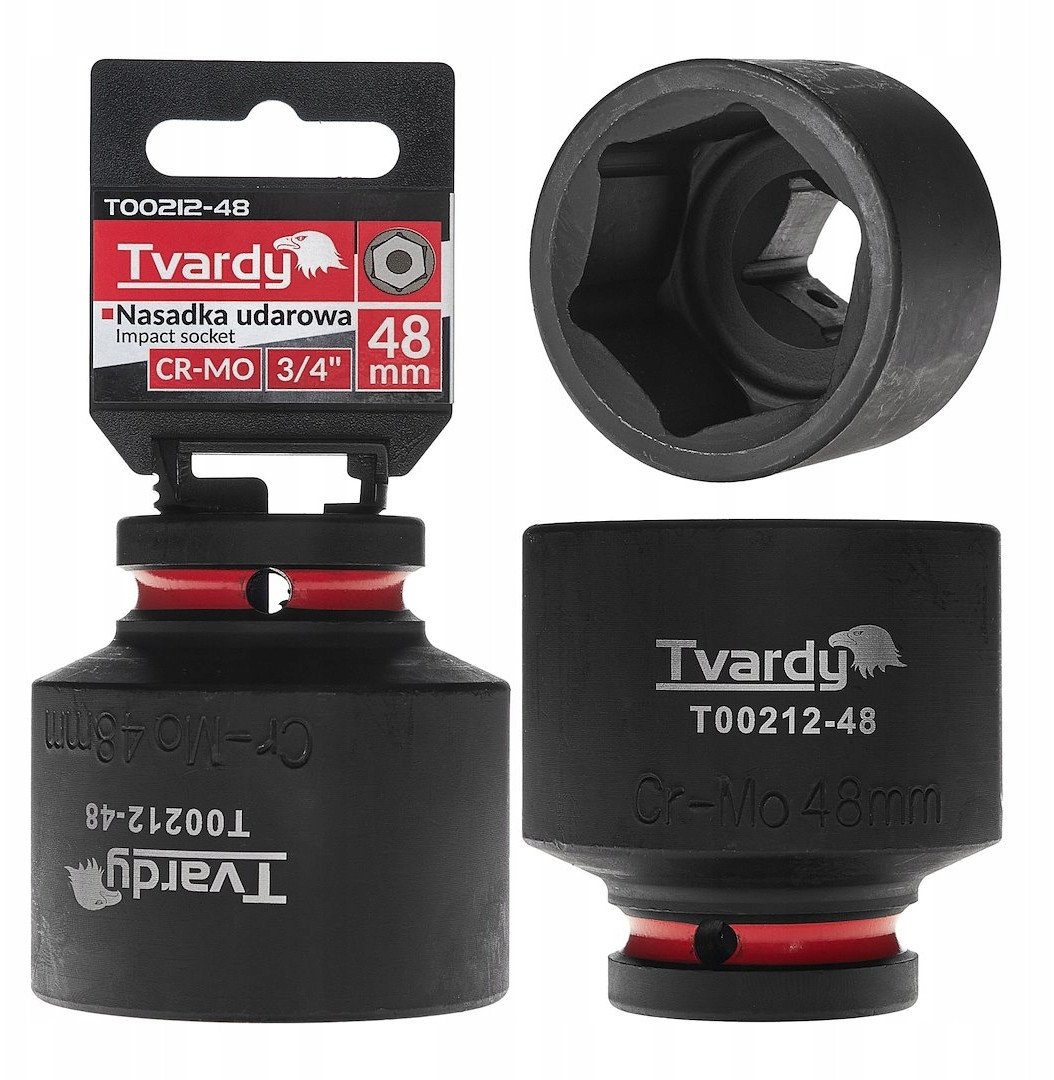 Nasadka udarowa 3/4" 6-kąt 48mm CR-MO (4/16)