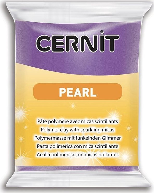 Modelina Cernit Perłowa Fioletowa 56 g