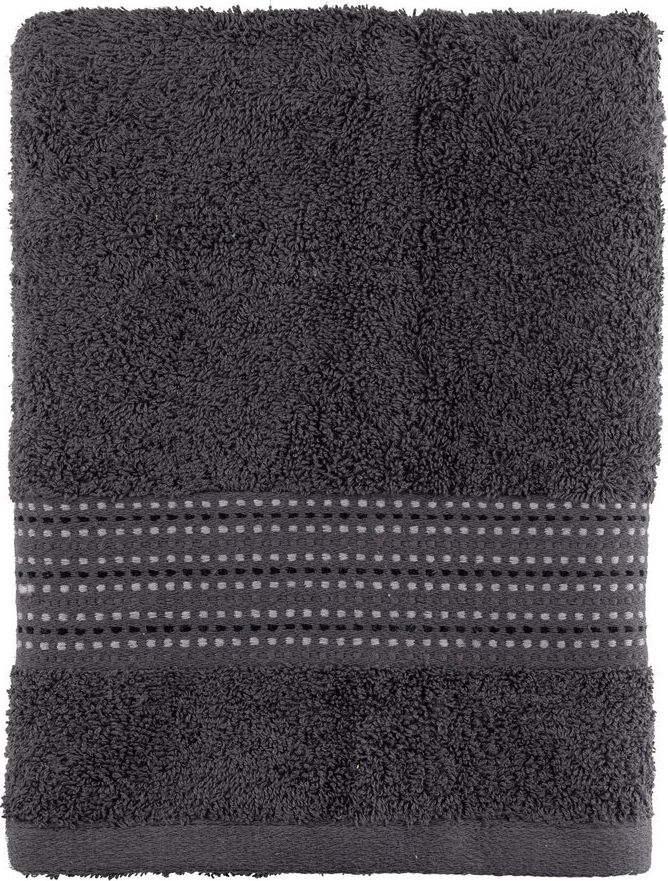 Miss Lucy Ręcznik Miss Lucy Luca 50 x 90 cm grafit