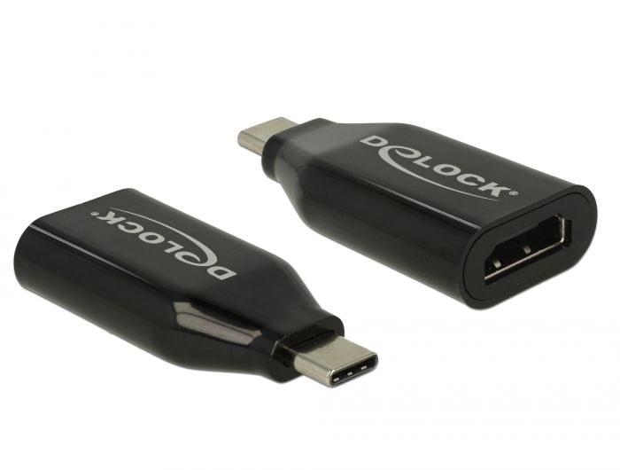 Adapter USB Delock USB-C - HDMI Czarny (62978)