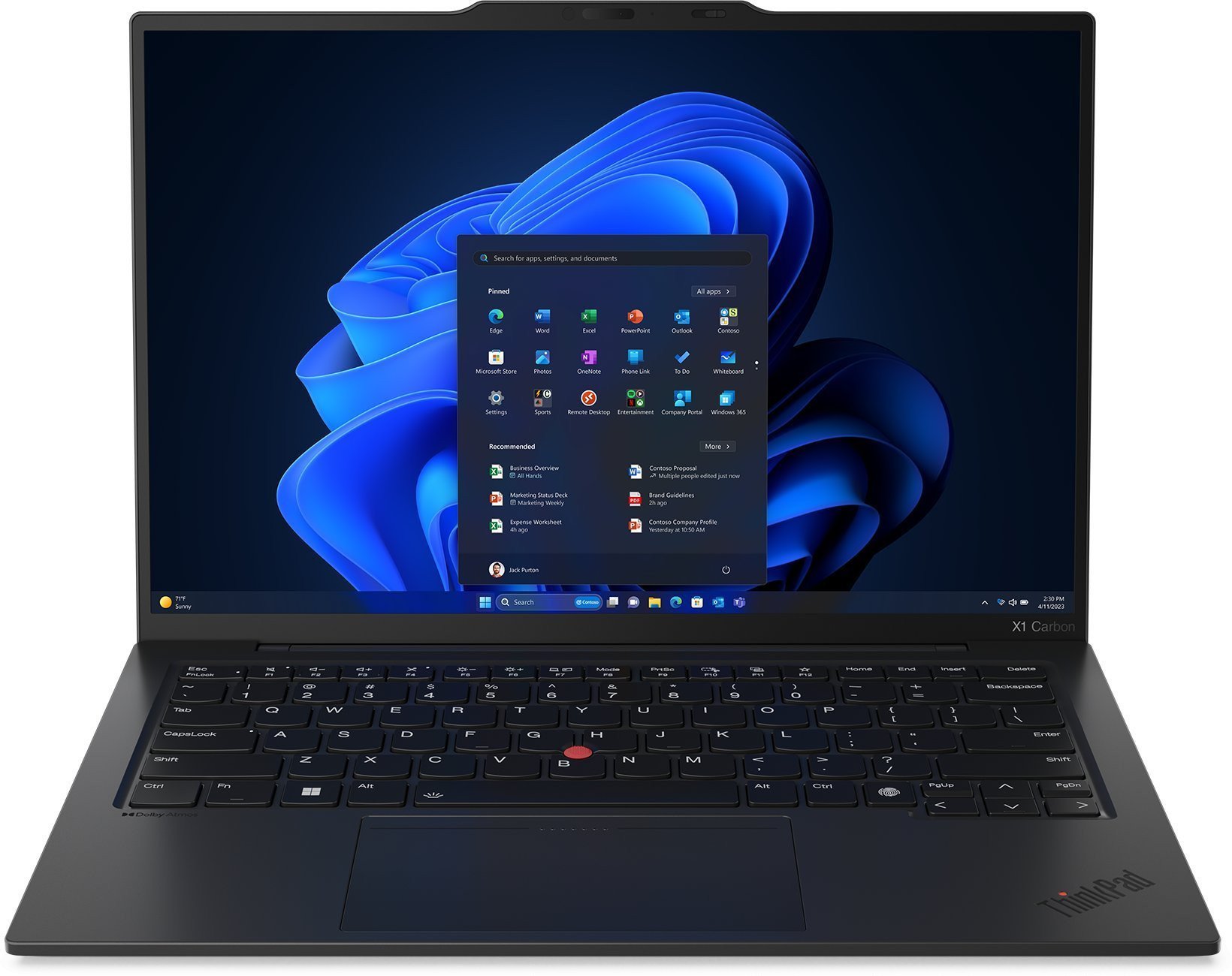Laptop Lenovo ThinkPad X1 Carbon G12 Ultra 7 155U / 32 GB / 512 GB / W11 Pro (21KC004XMH)