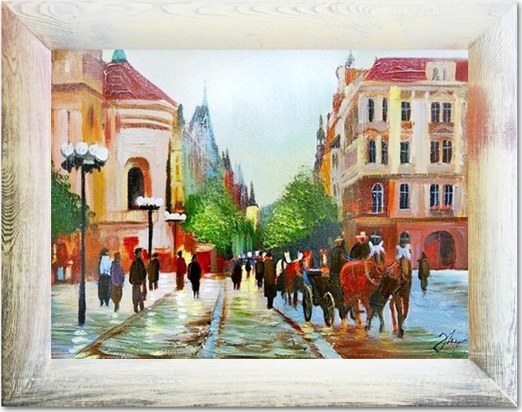 ART-POL Obraz olejny ręcznie malowany Pejzaż