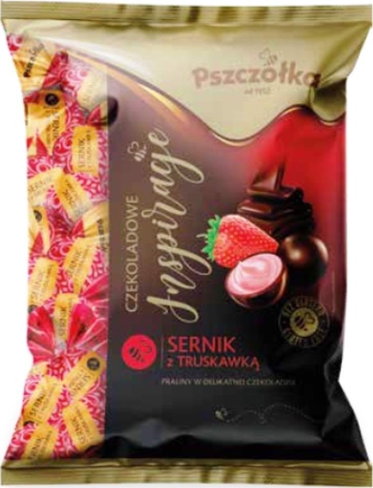 Pszczółka Czekoladowe inspiracje Sernik z Truskawką 1kg