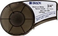 Brady Black on White 4,87m x 19,05mm