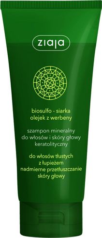 Ziaja Szampon ziołowy-Olejek z werbeny 200ml