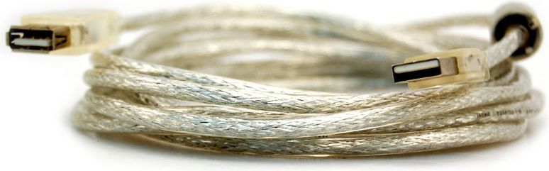 Kabel USB InLine USB-A - USB-A 2 m Przezroczysty (34618Q)