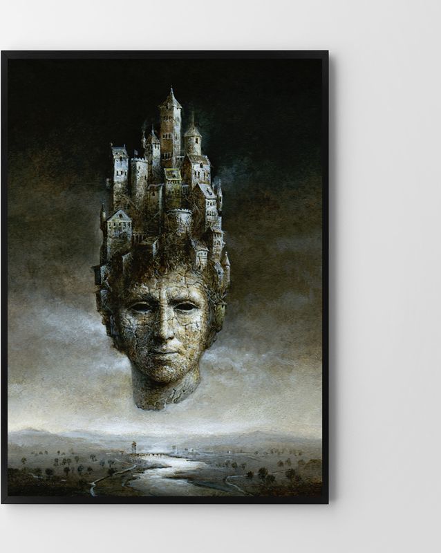 Hog Studio Plakat Miasto (A4 (21x29.7cm))