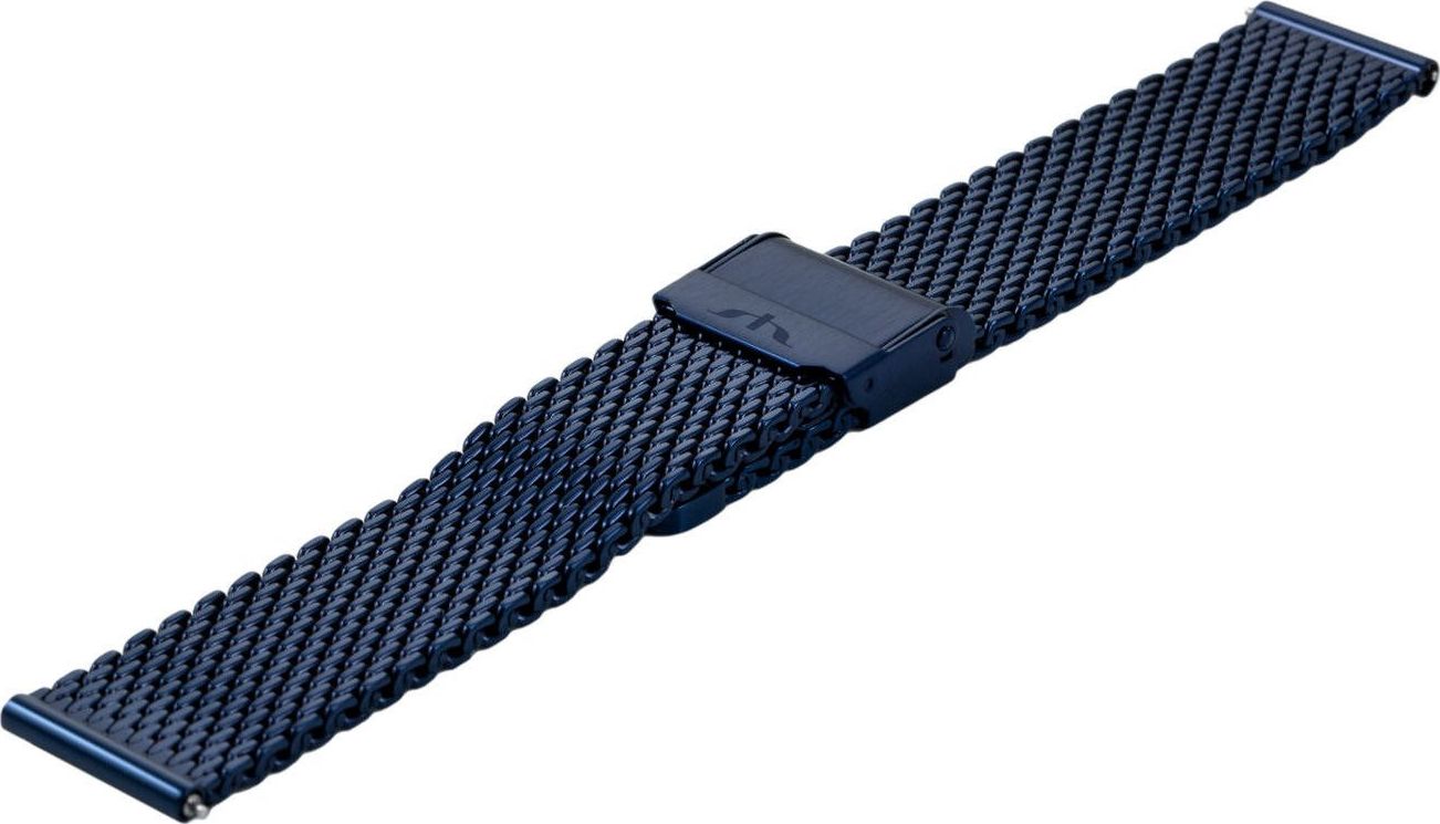 Bisset Bransoleta stalowa do zegarka 18 mm Bisset BM-102/18 Blue uniwersalny