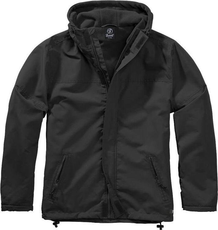 Kurtka męska Brandit Frontzip Windbreaker czarna r. M
