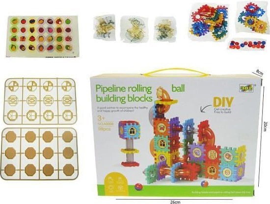 Hipo Klocki wafle 5,5cm 98elementów A0098