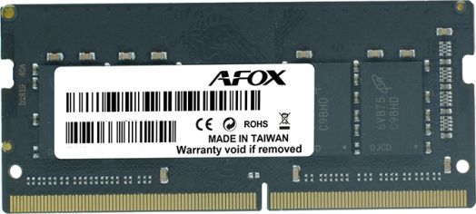 Pamięć do laptopa AFOX SODIMM, DDR4, 8 GB, 2400 MHz, CL17 (AFSD48EH1P)