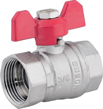 Perfexim Zawór kulowy wodny WW DN20 motylek 1041 G3/4 (00-220-0200-010)