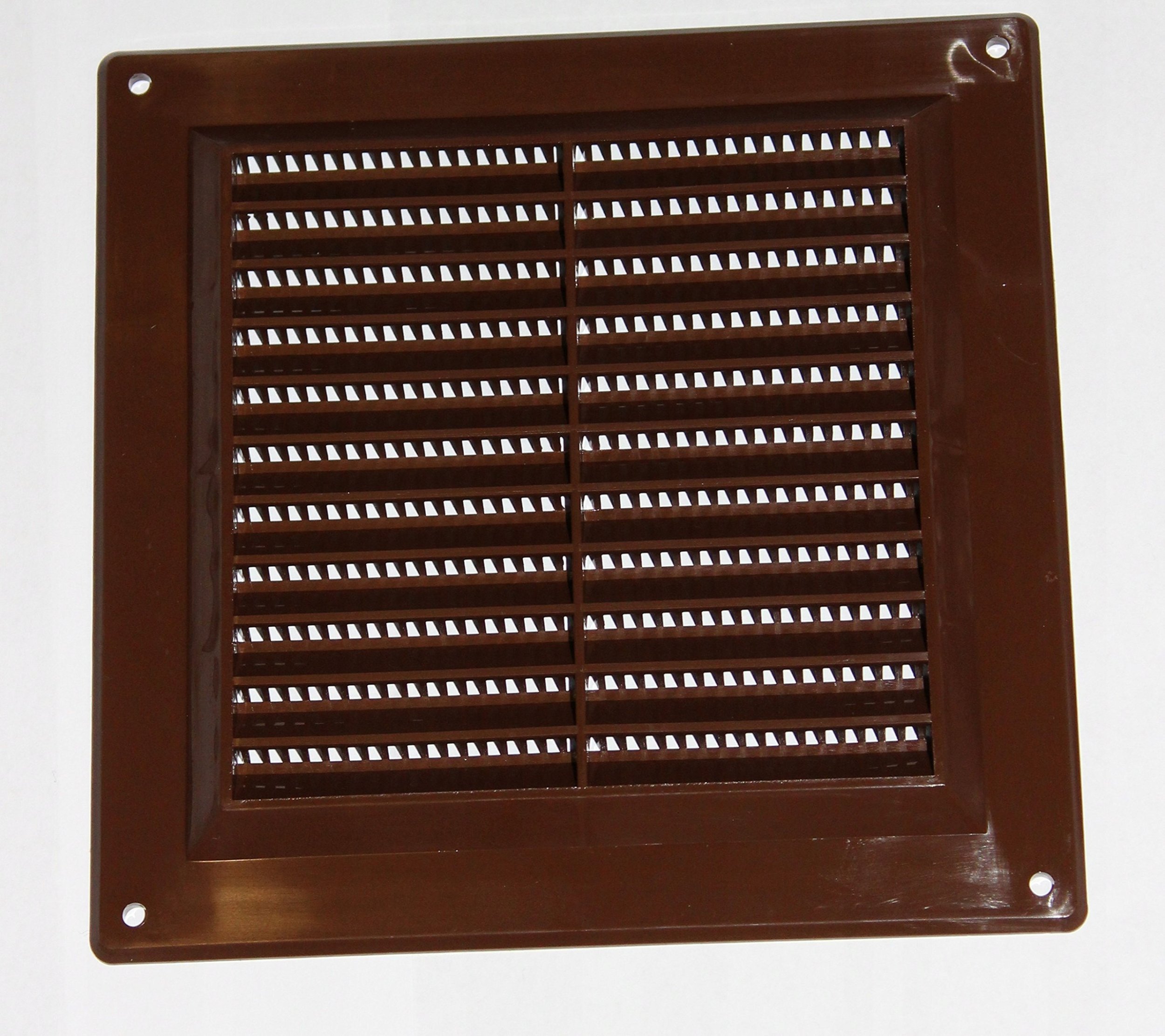 GRILLE VENTILATION 150X150, BROWN